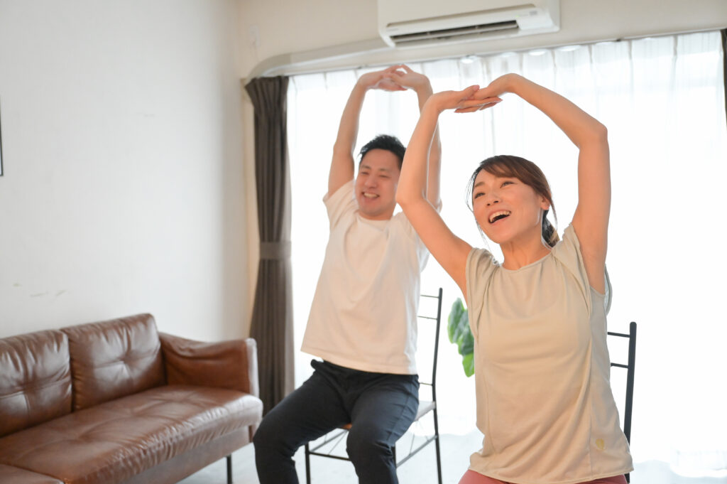 朝活 ストレッチ 姿勢改善